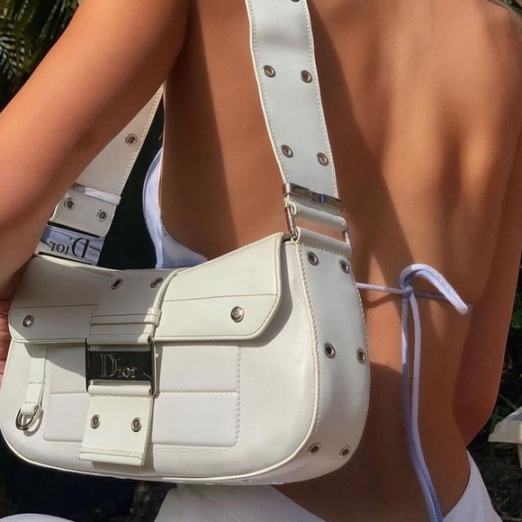 Dior Handbags - Dior Columbus white bag
